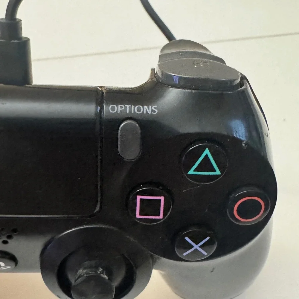 Sony PlayStation 4 DualShock 4 Wireless Controller Jet Black PS4 CUH-ZCT2U works